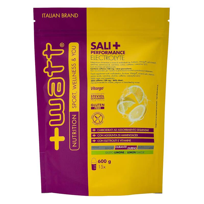 +WATT SALI+ PERFORMANCE ELECTROLYTE LIMONA 600g