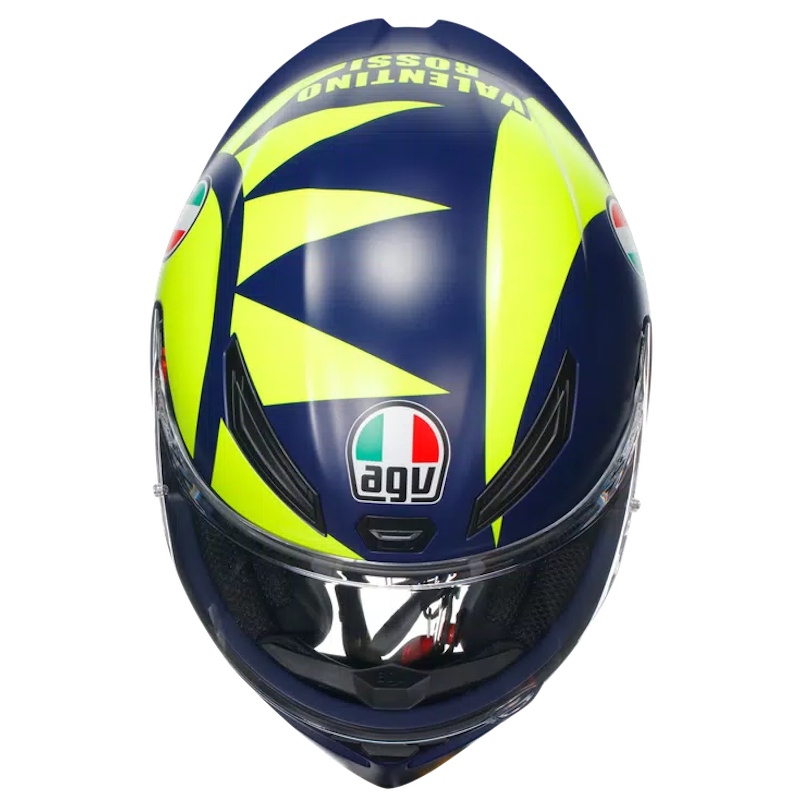 MOTORISTIČNA ČELADA AGV K1 S SOLELUNA 2018 - RUMENA