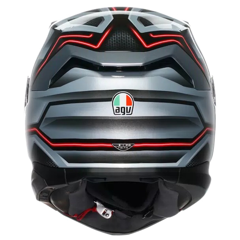 MOTORISTIČNA ČELADA AGV K7 JAEGER - SREBRNA