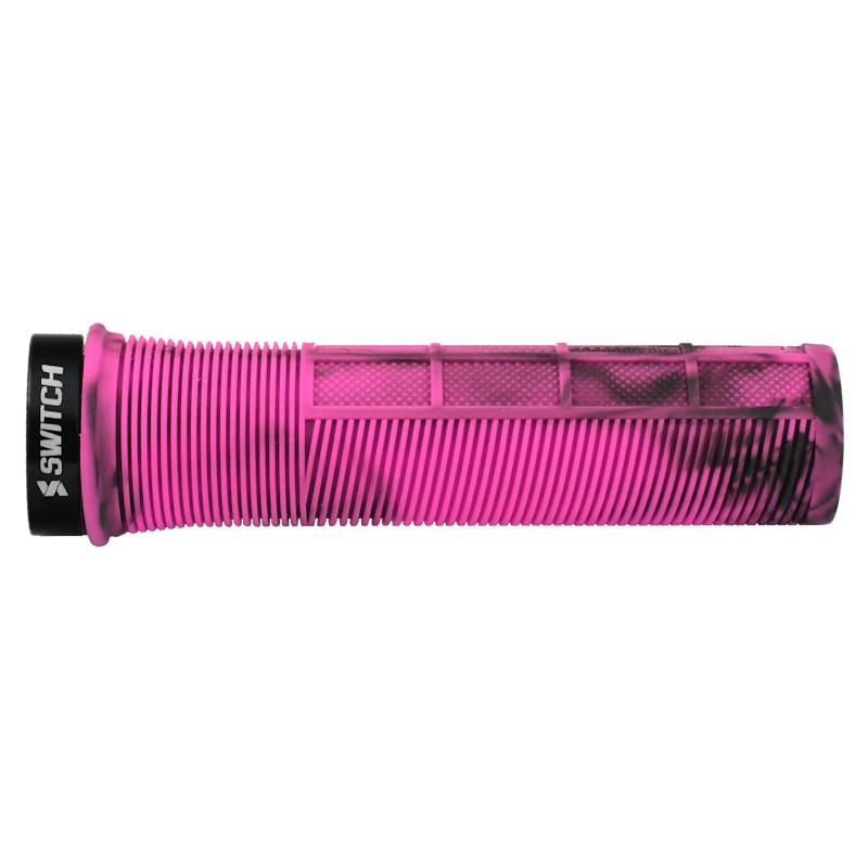 ROČKE KRMILA SWITCH SUPERGRIP LOCK-ON - SMOKE ROZA