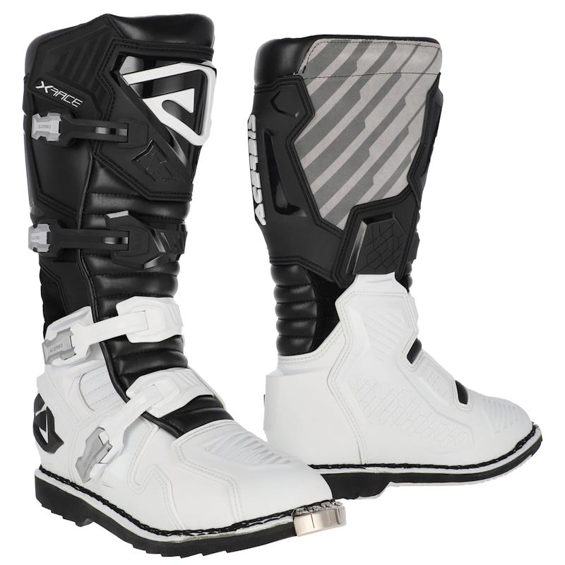 ŠKORNJI ACERBIS X-RACE - BELI / ČRNI