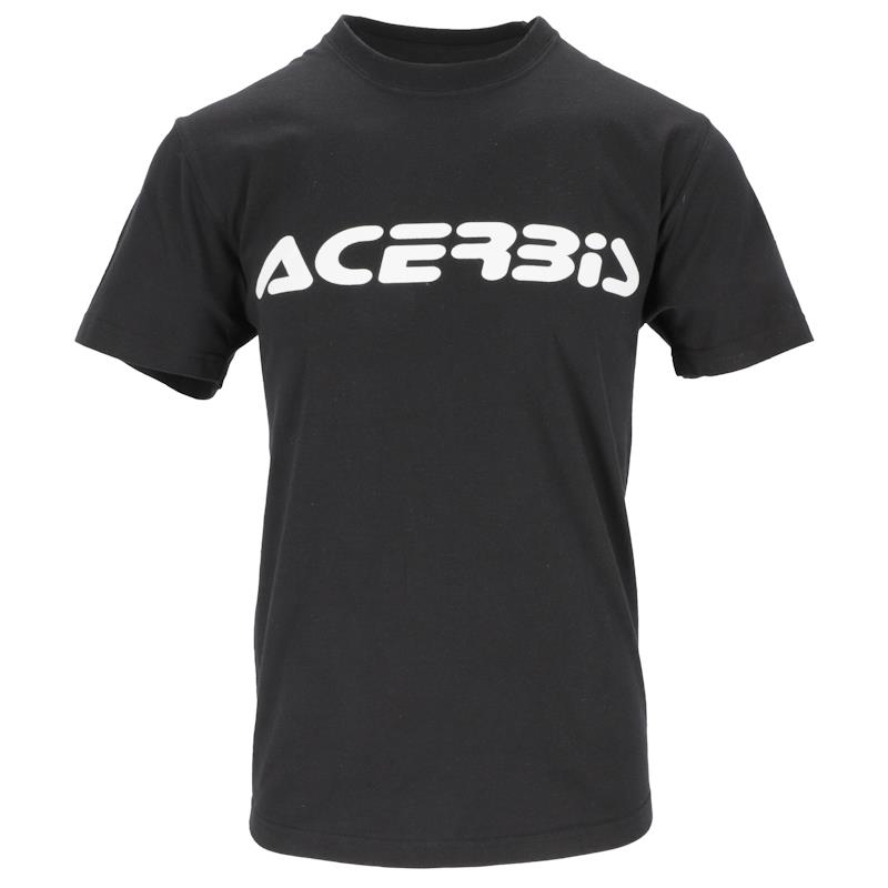 MAJICA S KRATKIMI ROKAVI ACERBIS T-LOGO - ČRNA