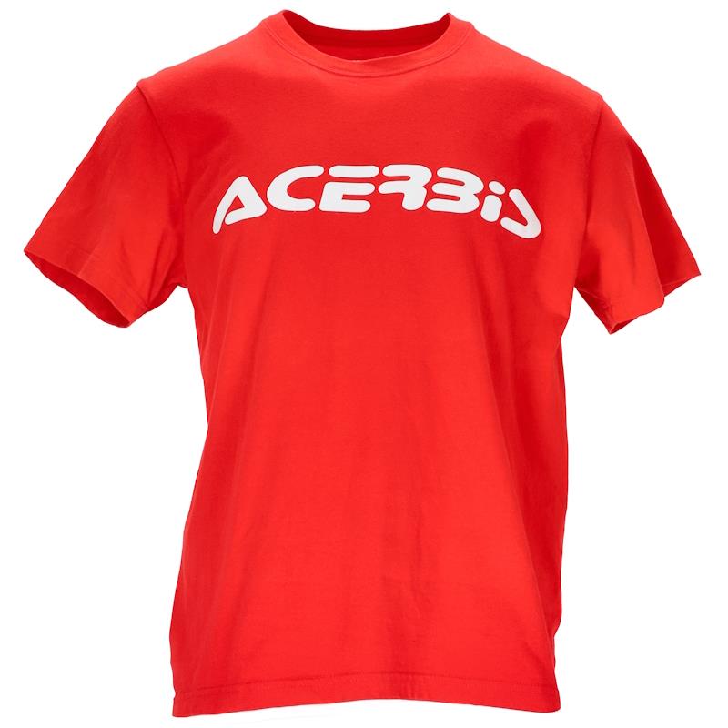 MAJICA S KRATKIMI ROKAVI ACERBIS T-LOGO - RDEČA