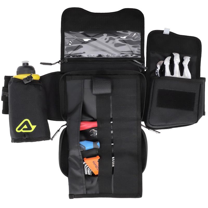 TORBICA ZA OKOLI PASU ACERBIS PROFILE LOGO WAIST PACK - SIVA