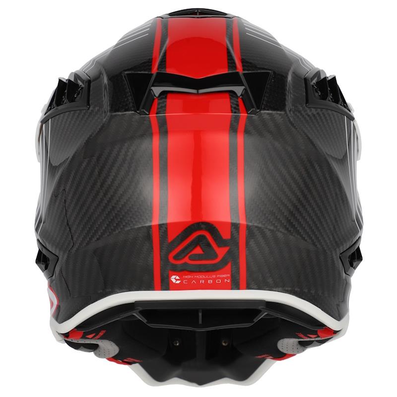 MOTORISTIČNA ČELADA ACERBIS AIRSTRIKE-C - BELA