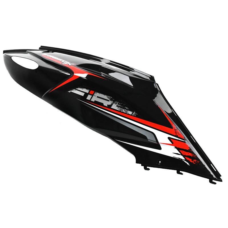 BOK DESNI LONGJIA FIREFOX ČRN