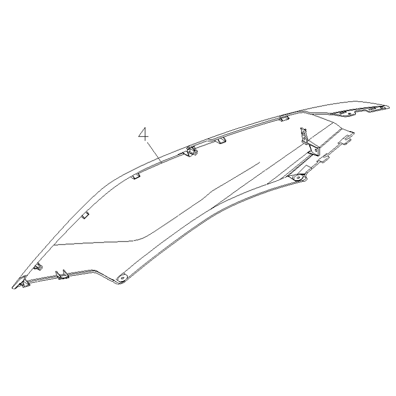 BOK DESNI LONGJIA EASYMAX BEL