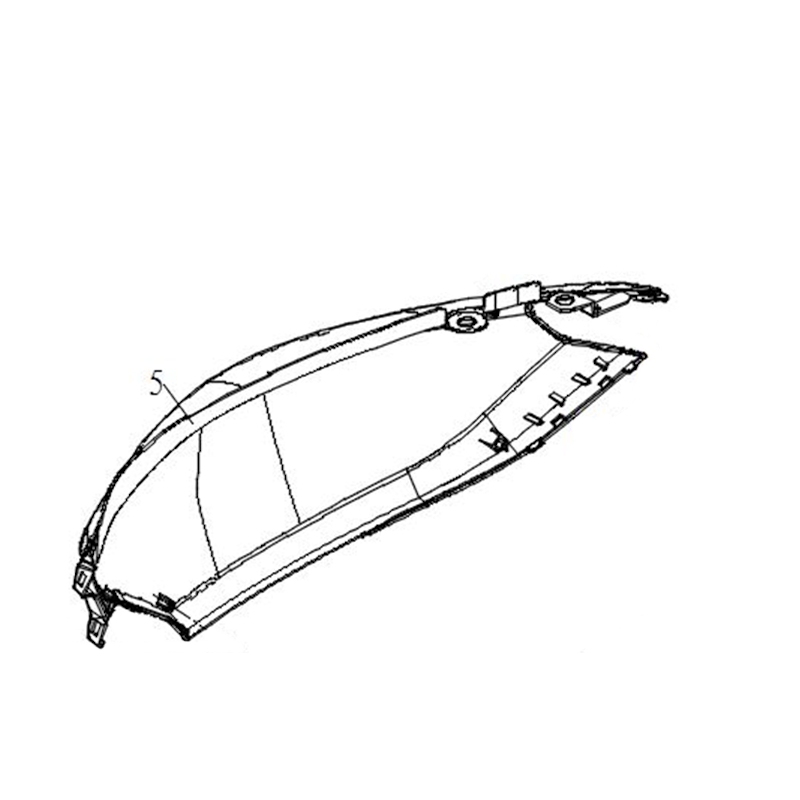 BOK DESNI LONGJIA RONNDO BEL