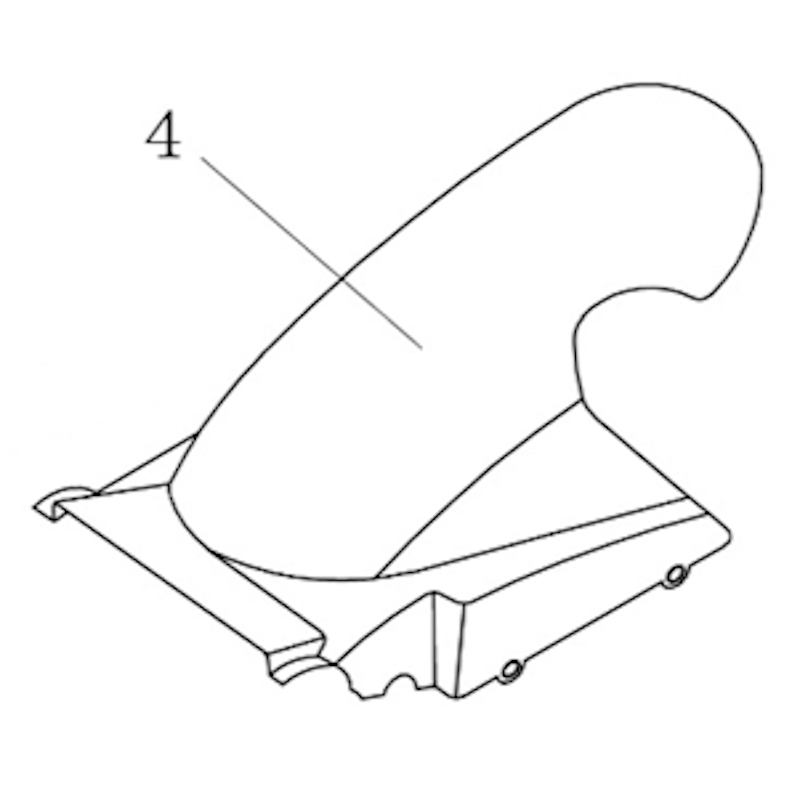 ZADNJI BLATNIK LONGJIA ROMA XS 2T