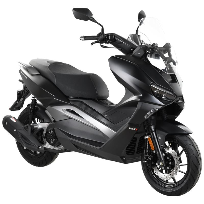 SKUTER LONGJIA EASYMAX 125 ccm - ČRNA MAT