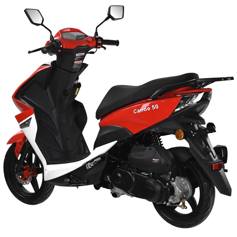 SKUTER ZNEN CANOE 50 25 km/h - RDEČE / BEL