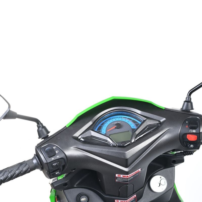 SKUTER ZNEN F11 45 km/h - ZELEN
