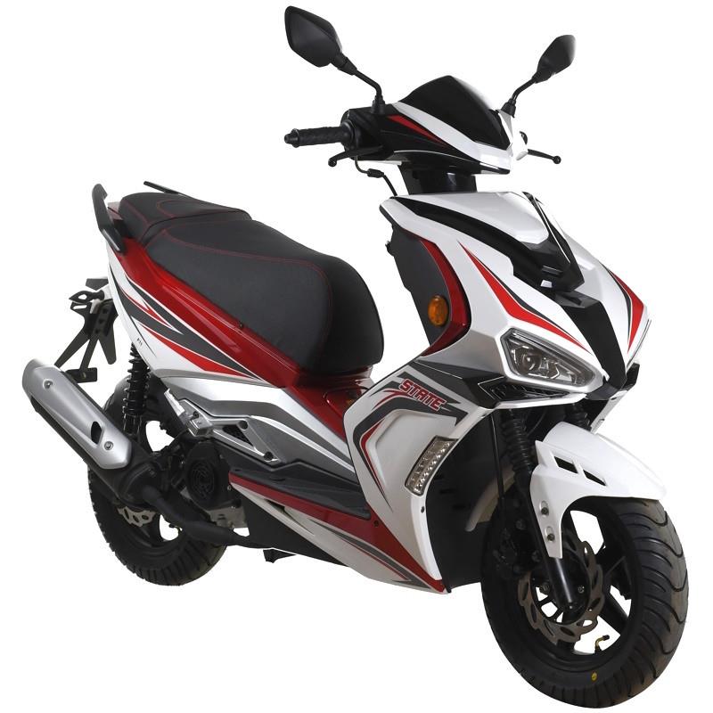 SKUTER ZNEN F11 45 km/h - BEL / ČRN