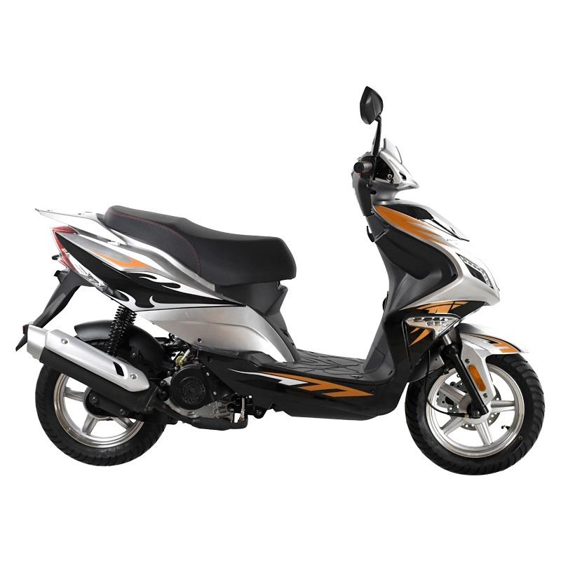 SKUTER ZNEN R8 45 km/h - SREBRNO / ČRN