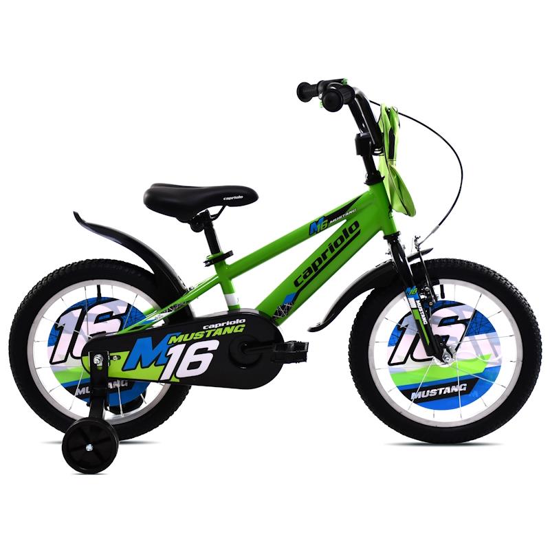OTROŠKO KOLO CAPRIOLO MUSTANG 16 - ZELEN