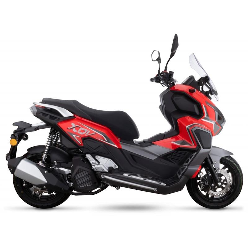 SKUTER LONGJIA XDV 125 CBS - RDEČ