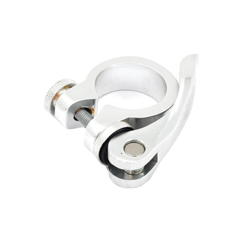 OBJEMKA SEDEŽNE OPORE 28.6 mm - SREBRNA