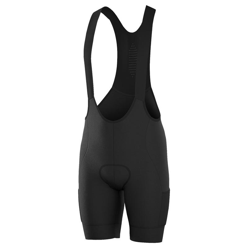 KRATKE HLAČE BICYCLE LINE STERRATO S4 - ČRNE