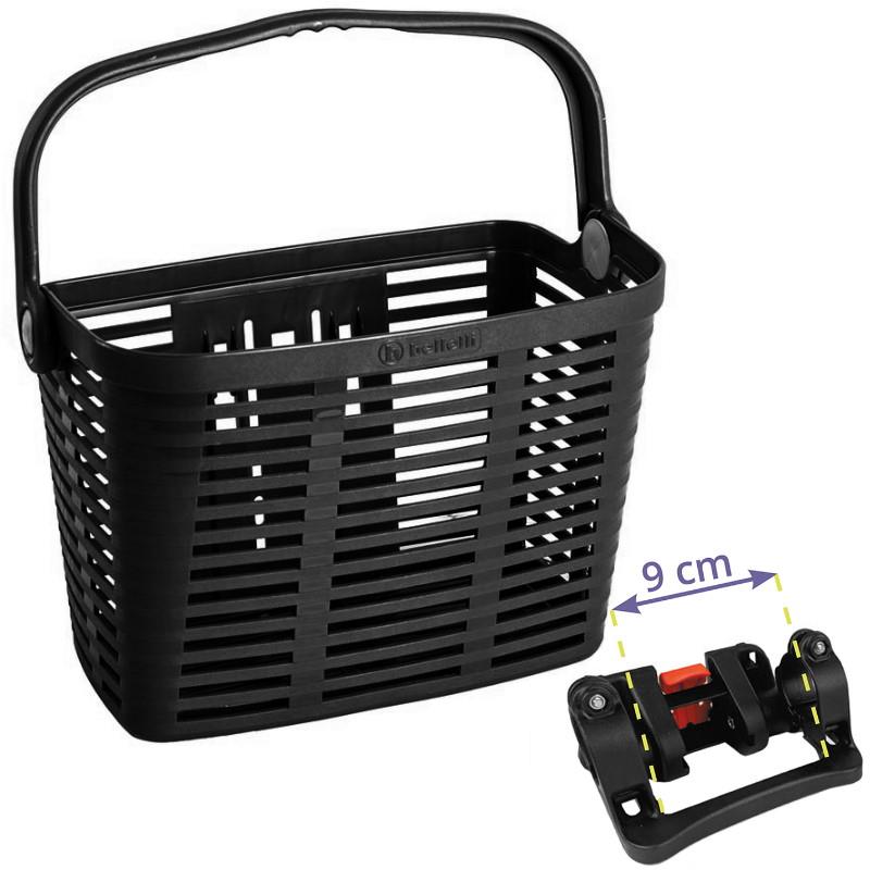 KOŠARA BELLELLI PLAZA E-BIKE Z ADAPTERJEM - SPREDNJA