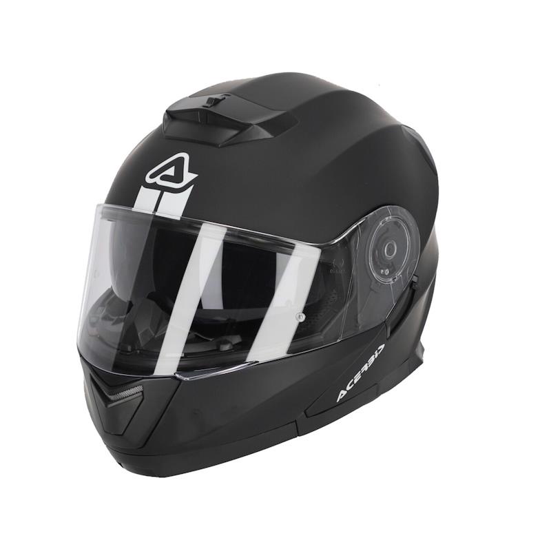 PREKLOPNA ČELADA ACERBIS SEREL 22.06 - ČRNA