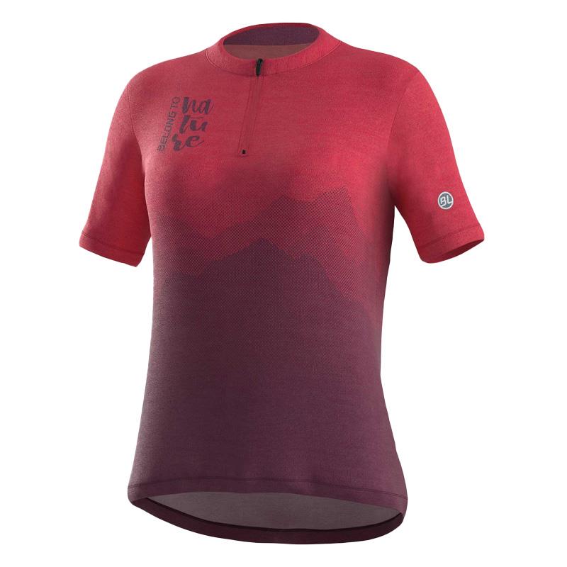 ŽENSKA MAJICA BICYCLE LINE MTB DOLOMITI - ROZA