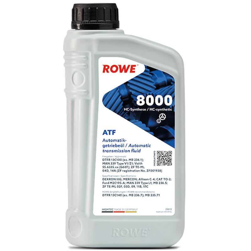 OLJE ZA AVTOMATSKE MENJALNIKE ROWE HIGHTEC ATF 8000 - 1L
