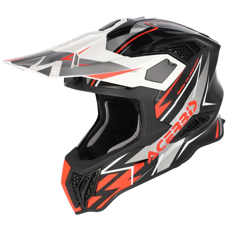 MOTOKROS ČELADA ACERBIS AIRSTRIKE-X - ORANŽNA