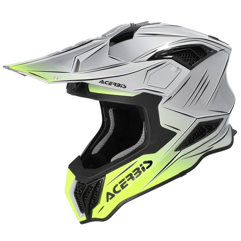 MOTOKROS ČELADA ACERBIS AIRSTRIKE-X - SIVA