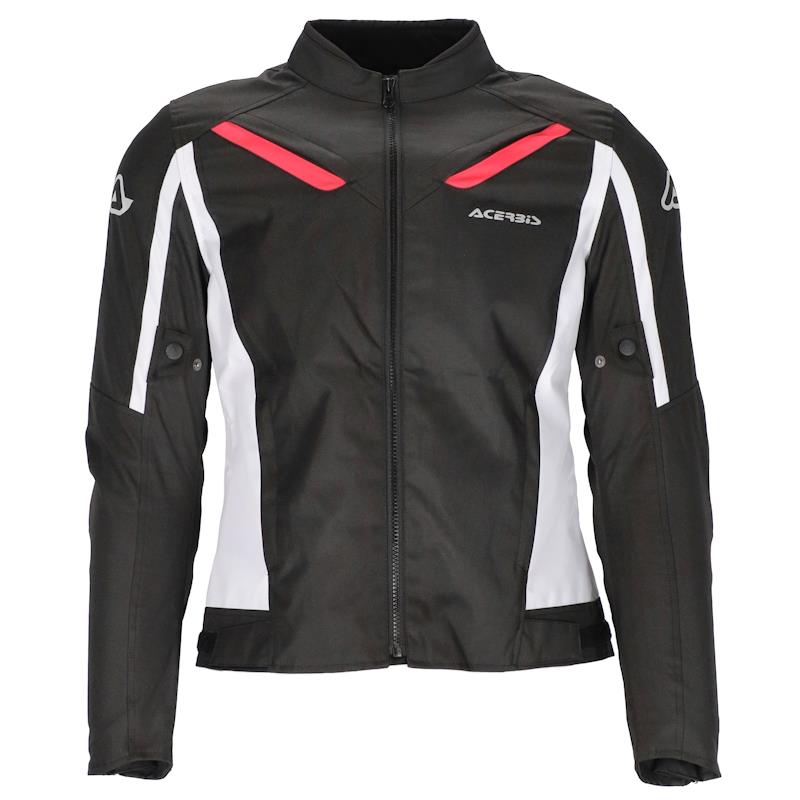 ŽENSKA MOTORISTIČNA JAKNA ACERBIS X-MAT - ČRNA