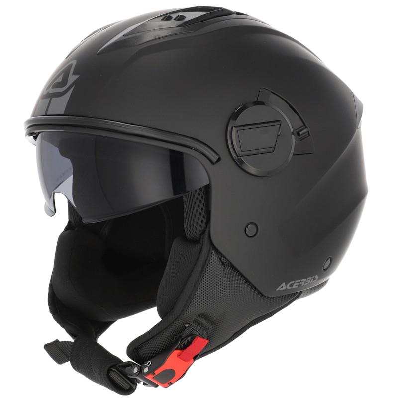 ČELADA JET ACERBIS LEVANTE - ČRNA