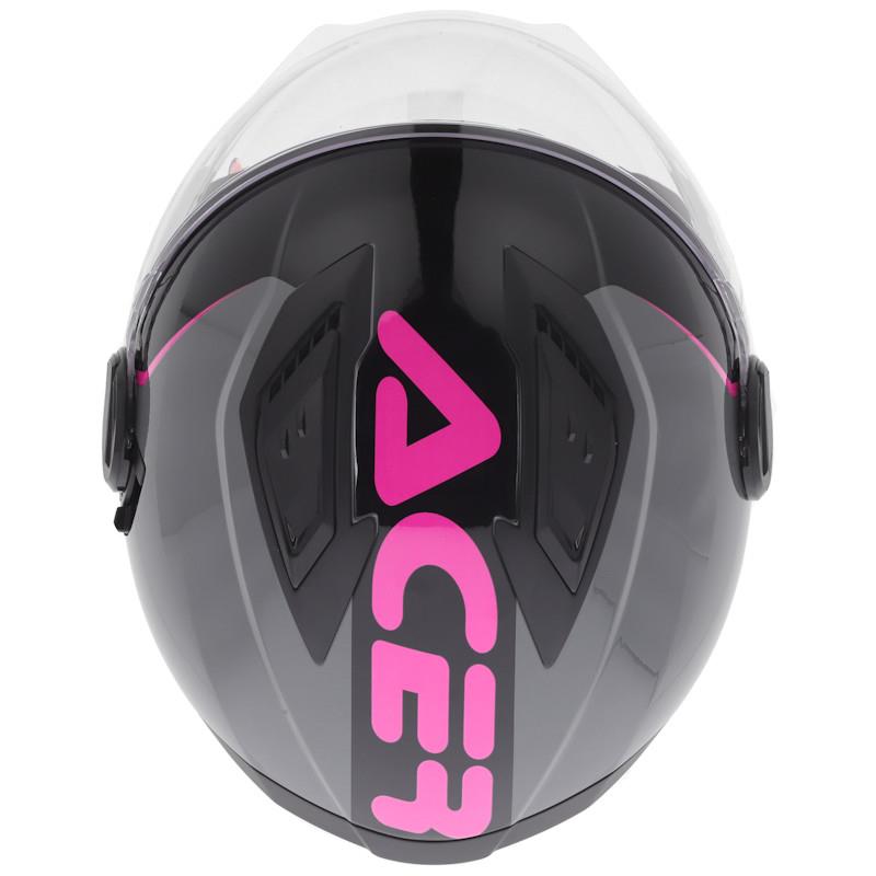 ČELADA JET ACERBIS LEVANTE - SIVA / ROZA