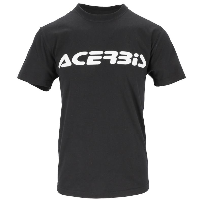 MAJICA S KRATKIMI ROKAVI ACERBIS T-LOGO - ČRNA