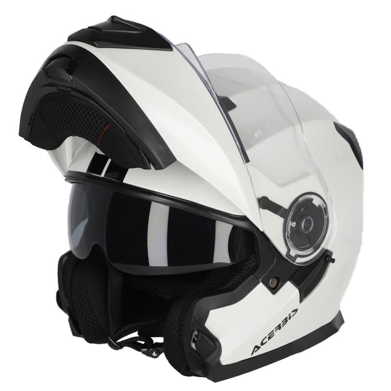 PREKLOPNA ČELADA ACERBIS SEREL 22-06 - BELA