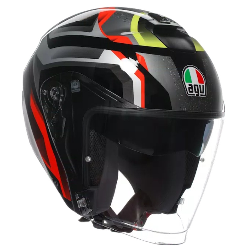 MOTORISTIČNA ČELADA AGV IRIDES ZURIGO - ČRNA