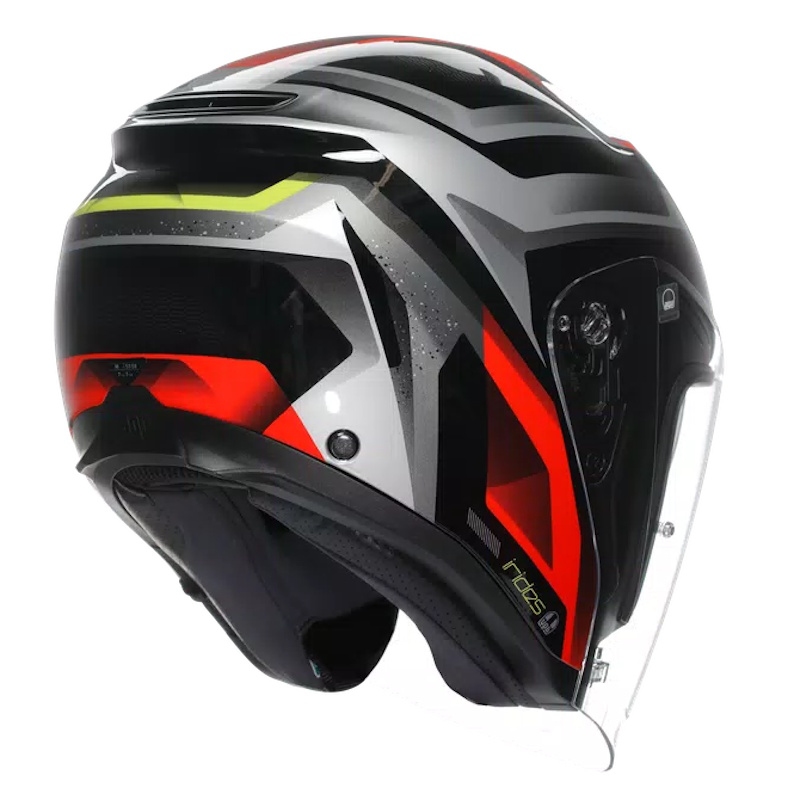 MOTORISTIČNA ČELADA AGV IRIDES ZURIGO - ČRNA