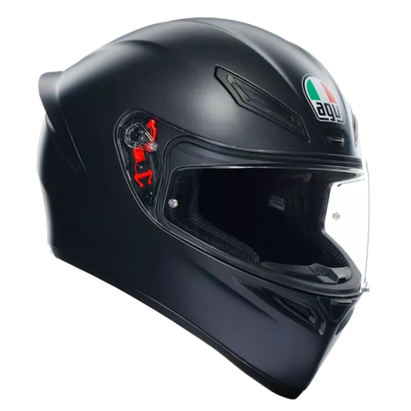 MOTORISTIČNA ČELADA AGV K1S - MAT ČRNA