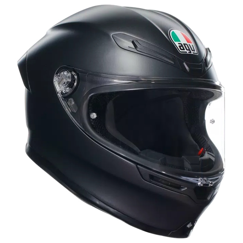 MOTORISTIČNA ČELADA AGV K6S - MAT ČRNA