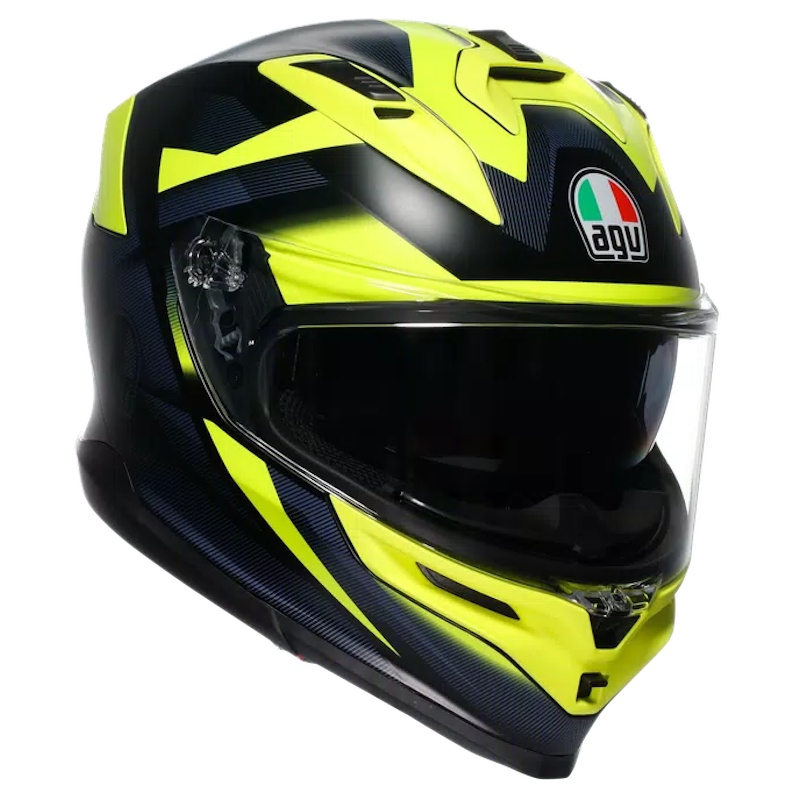 MOTORISTIČNA ČELADA AGV K7 GLIMPSE - RUMENA