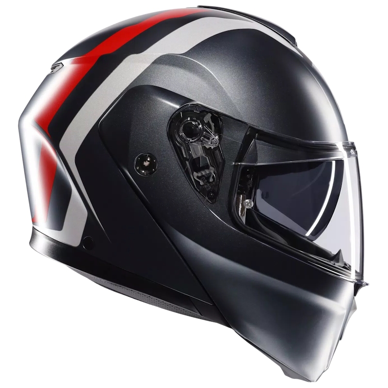 PREKLOPNA ČELADA AGV STREETMODULAR – RESIA RDEČA