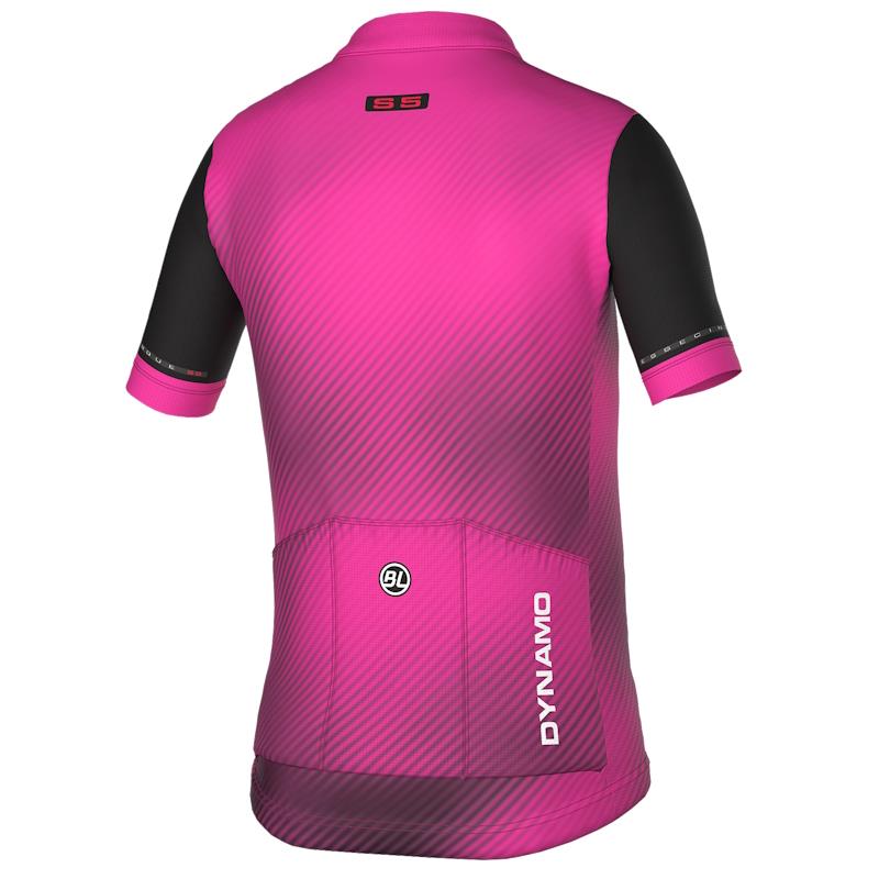OTROŠKA KOLESARSKA MAJICA BICYCLE LINE DYNAMO S5 - ROZA