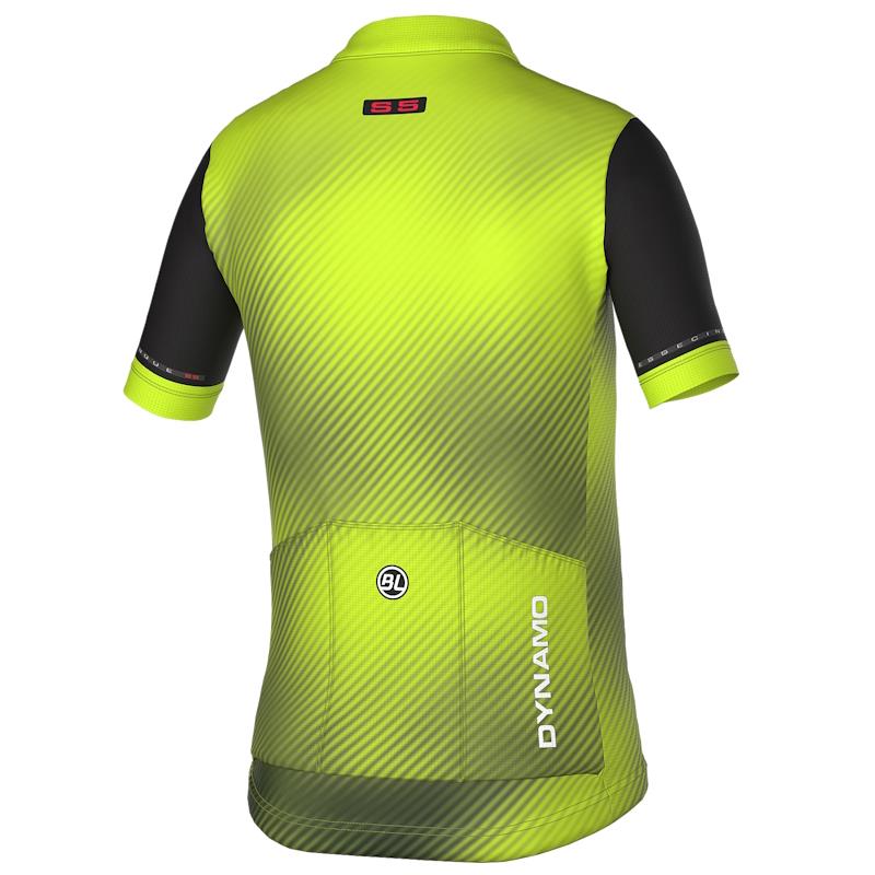 OTROŠKA KOLESARSKA MAJICA BICYCLE LINE DYNAMO S5 - RUMENA