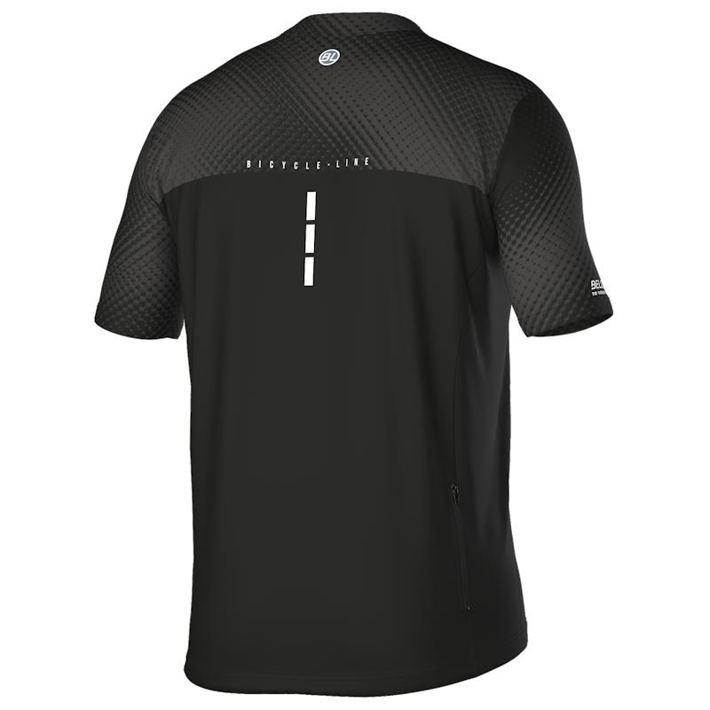 KOLESARSKA MAJICA BICYCLE LINE MATERIA S5 - ČRNA
