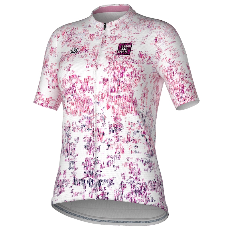 ŽENSKA KOLESARSKA MAJICA BICYCLE LINE CHROMATICA ONE - ROZA