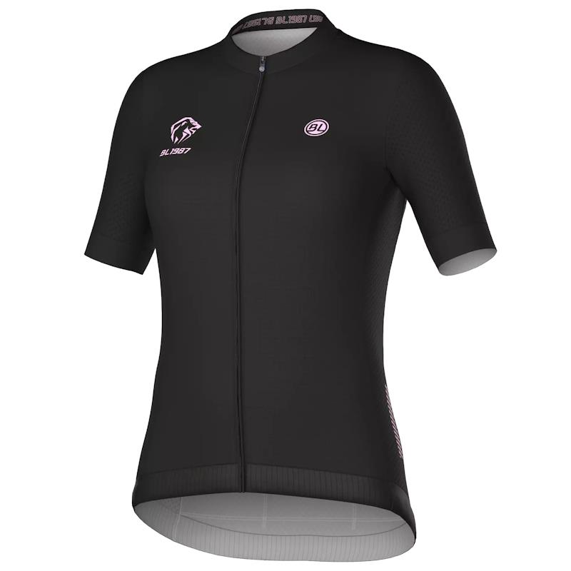 ŽENSKA MAJICA BICYCLE LINE SESTO G1 - ČRNA