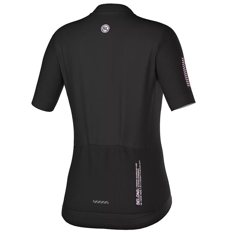 ŽENSKA MAJICA BICYCLE LINE SESTO G1 - ČRNA