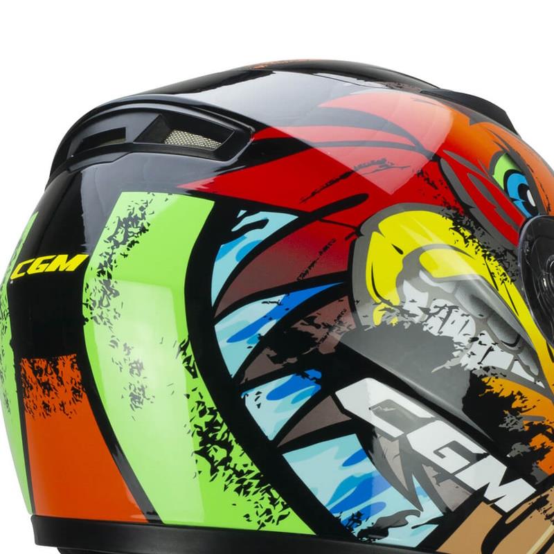 OTROŠKA ČELADA CGM LUCKY BOXER - VEČBARVNA