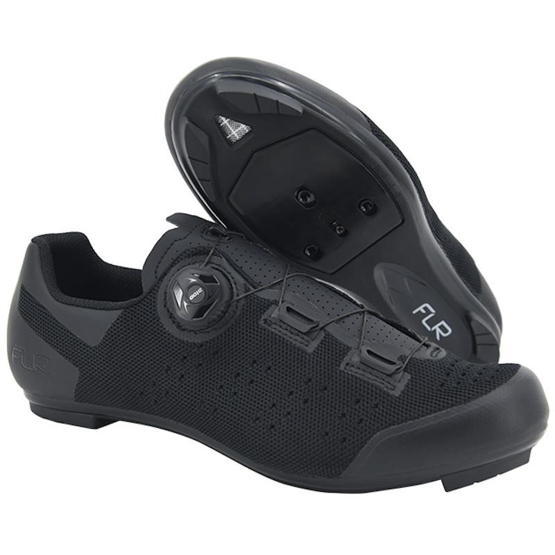 CESTNI ČEVLJI FLR FNT-3 KNIT - ČRNI