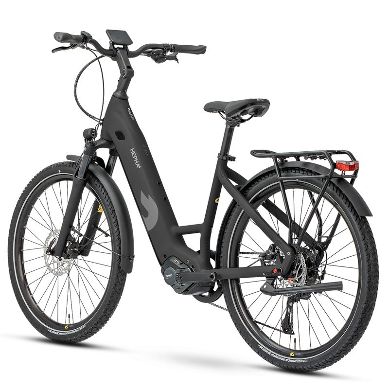 ELEKTRIČNO KOLO HEPHA TREKKING 7 PERFORMANCE LS 708Wh - ČRNO