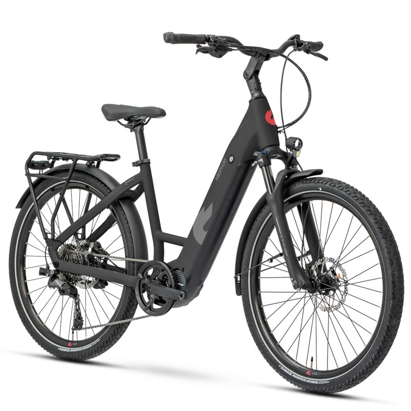 ELEKTRIČNO KOLO HEPHA TREKKING 7 LIMITED LS 708Wh - ČRNO