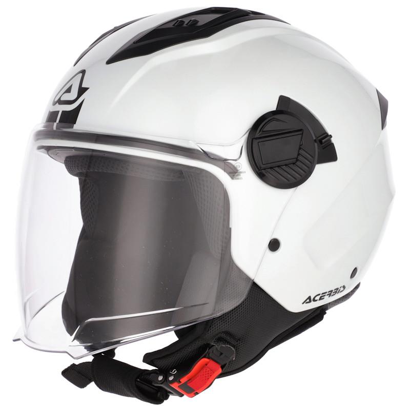 ČELADA JET ACERBIS LEVANTE - BELA